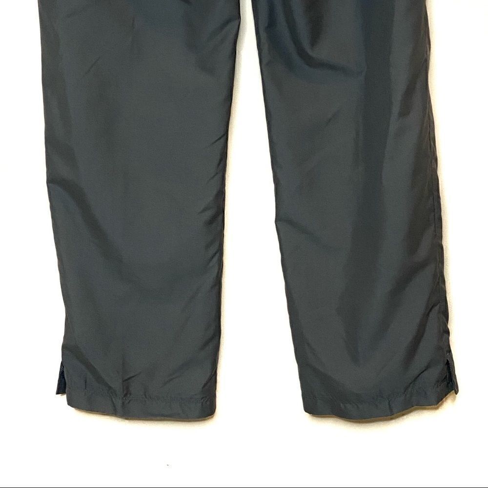 Nike gray mesh lined zipper and drawstring nylon track pants size M - Picture 6 of 16